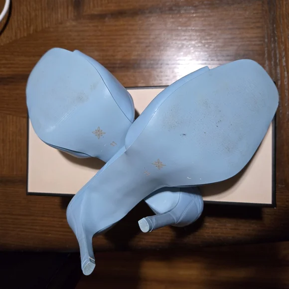 BCBGeneration Women's Blue Slide Sandals - Picture 3 of 3